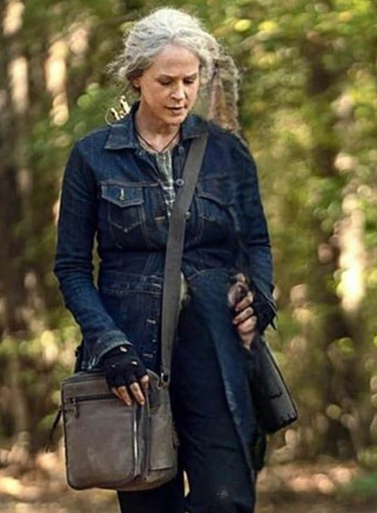 The Walking Dead S10 Carol Peletier Blue Denim Jacket