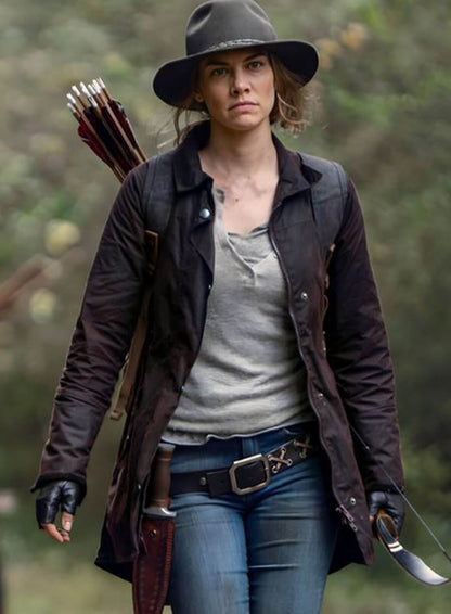 Maggie Rhee Brown Jacket