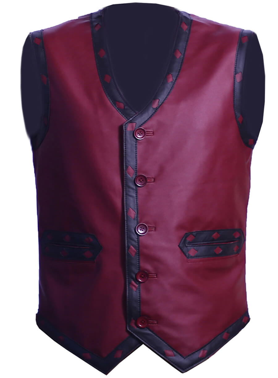 The Warriors Ajax Leather Vest Cosplay Costume