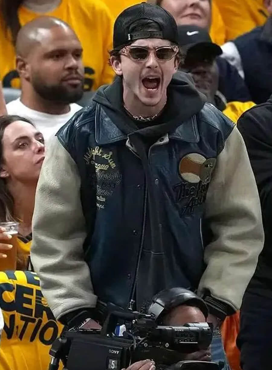 Timothee Chalamet Leather Jacket
