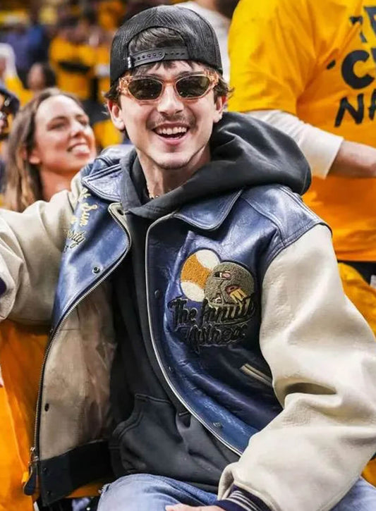 Timothee Chalamet Leather Jacket