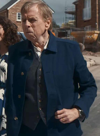 Timothy Spall Death Valley 2025 Blue Jacket