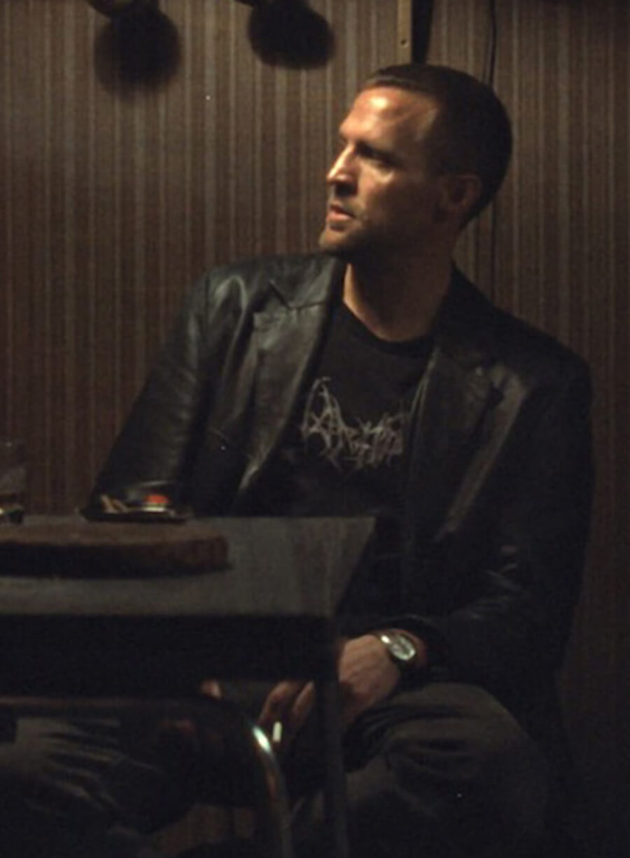 Tobias Santelmann Detective Hole 2026 Leather Coat
