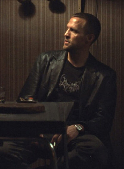Tobias Santelmann Detective Hole 2026 Leather Coat