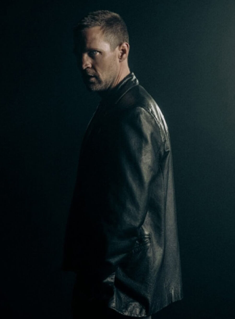 Tobias Santelmann Detective Hole 2026 Leather Coat