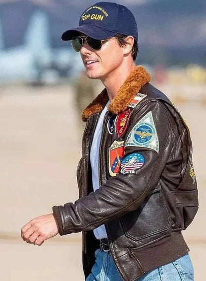 Tom Cruise Mavericks Top Gun Jacket