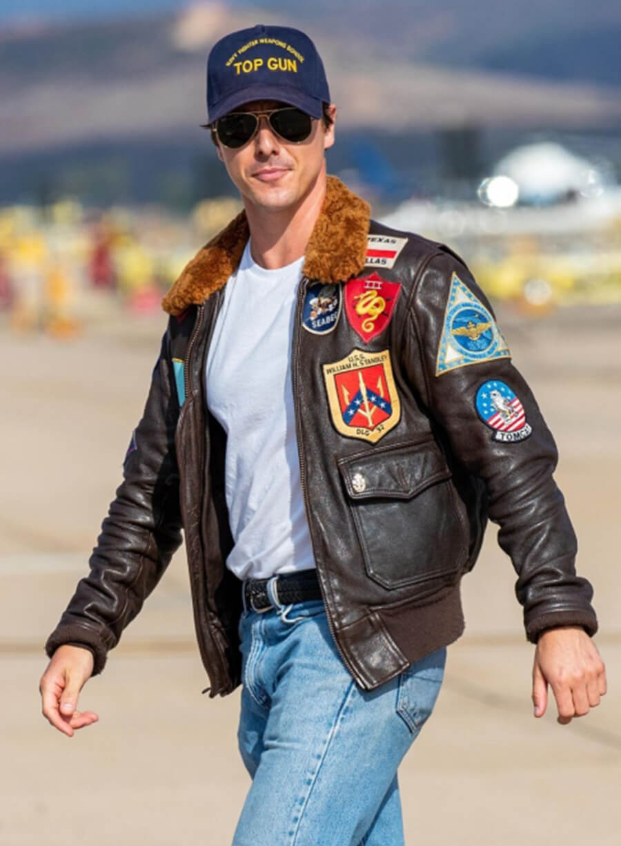 Tom Cruise Mavericks Top Gun Jacket