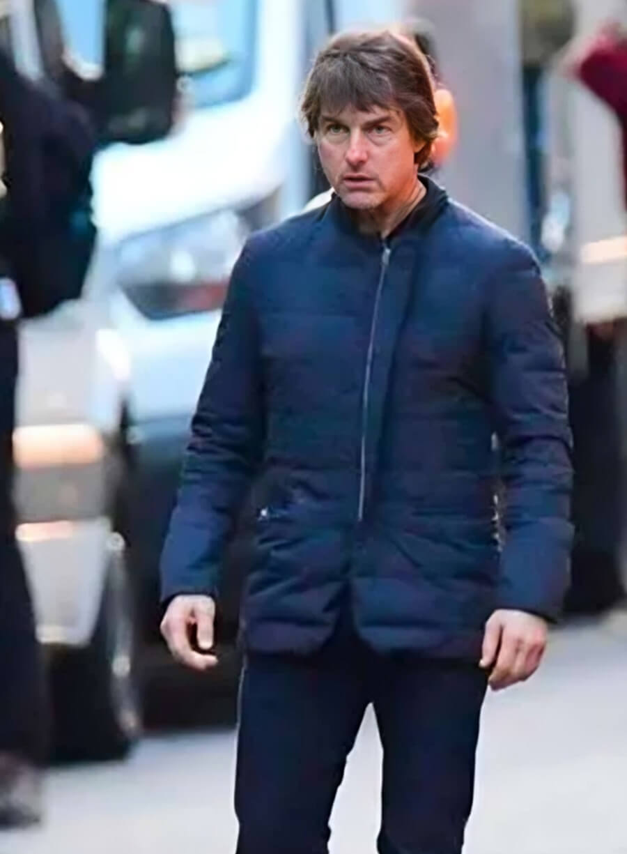 Tom Cruise Mission Impossible The Final Reckoning Blue Jacket