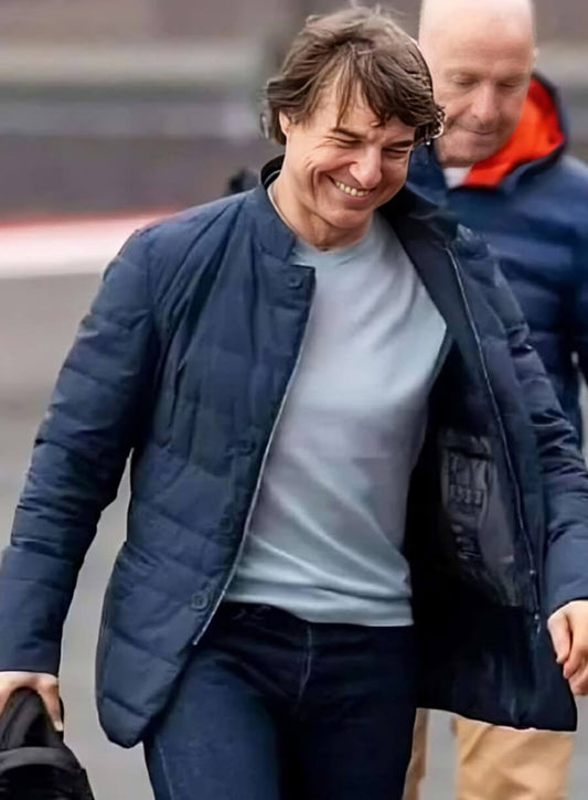 Tom Cruise Mission Impossible The Final Reckoning Blue Jacket