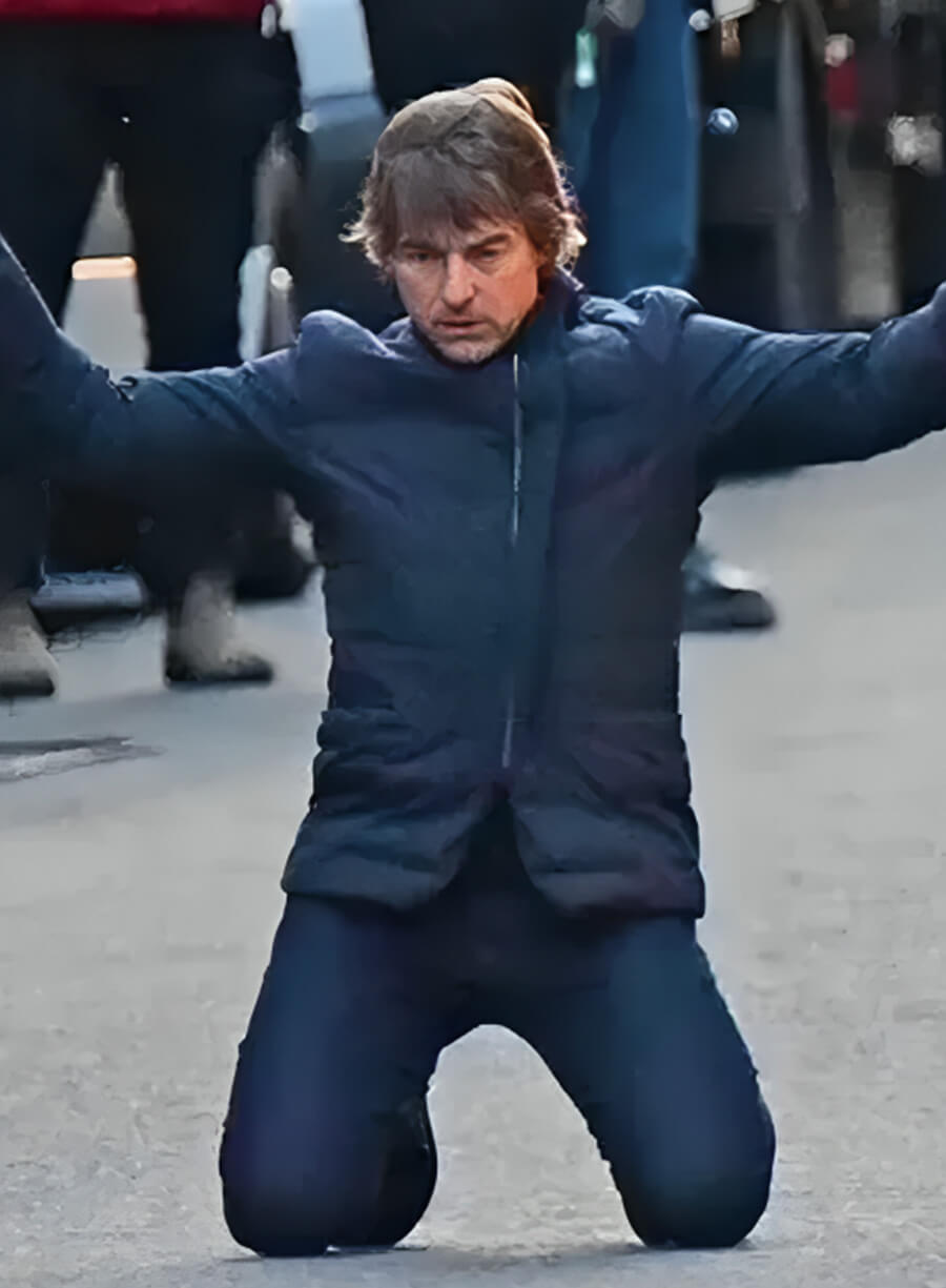 Tom Cruise Mission Impossible The Final Reckoning Blue Jacket