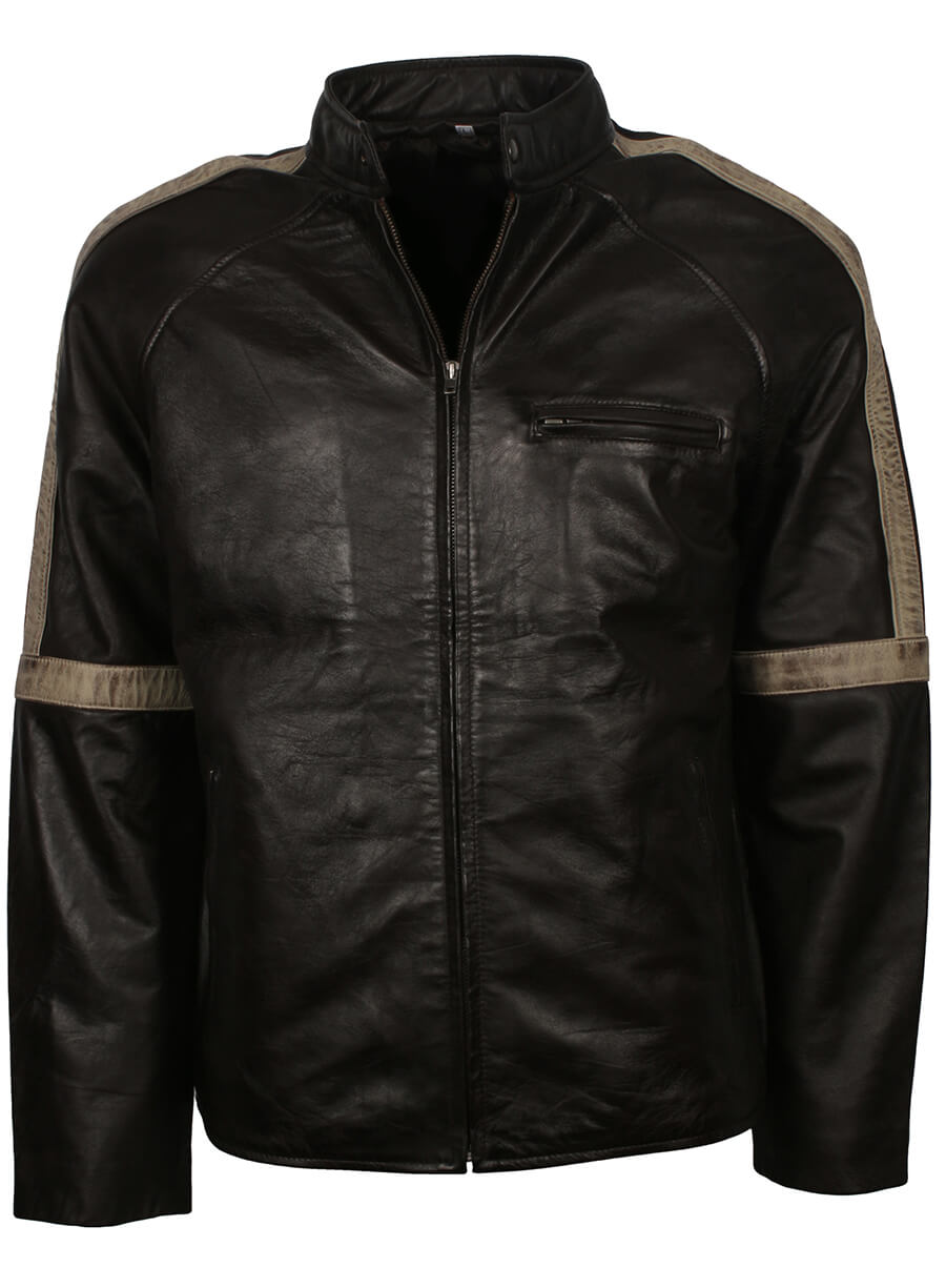 Tom Cruise War of the Worlds Brown Leather Jacket