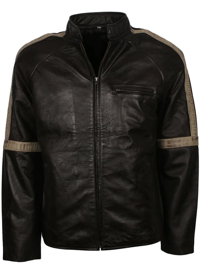 Tom Cruise War of the Worlds Brown Leather Jacket
