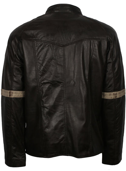Tom Cruise War of the Worlds Brown Leather Jacket