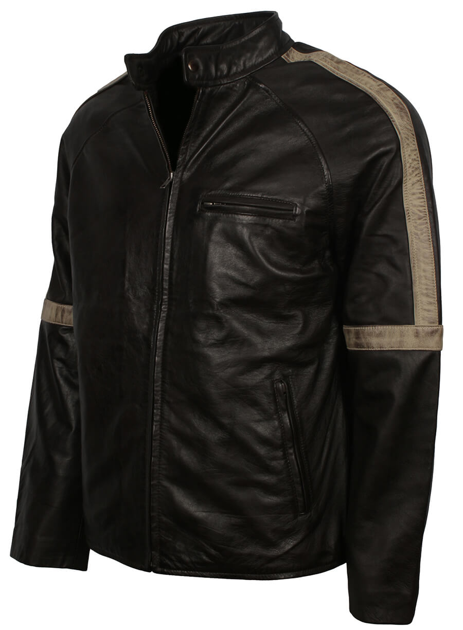Tom Cruise War of the Worlds Brown Leather Jacket