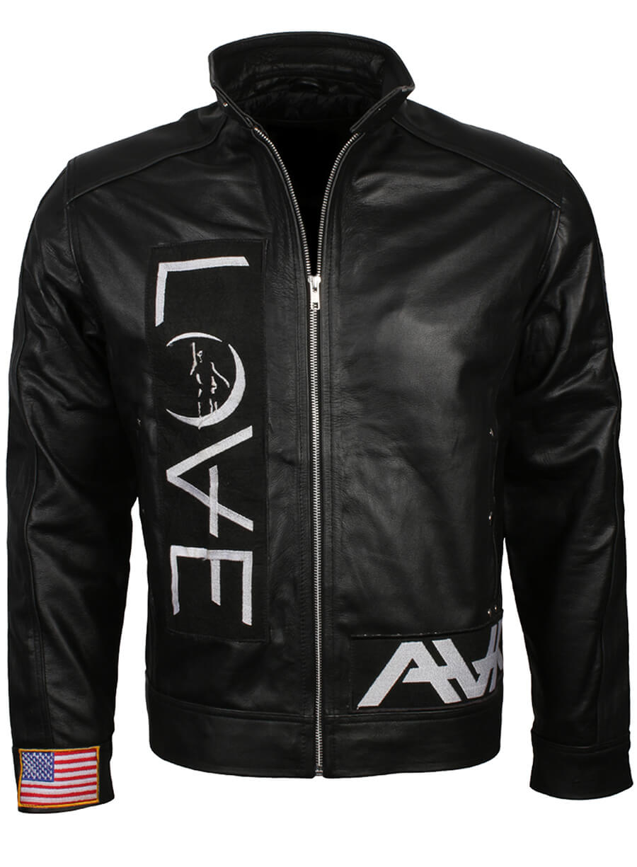 Tom DeLong Angels And Airwaves Love Leather Jacket