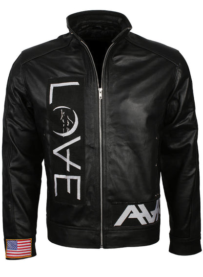 Tom DeLong Angels And Airwaves Love Leather Jacket