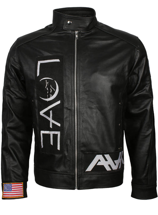 Tom DeLong Angels And Airwaves Love Leather Jacket