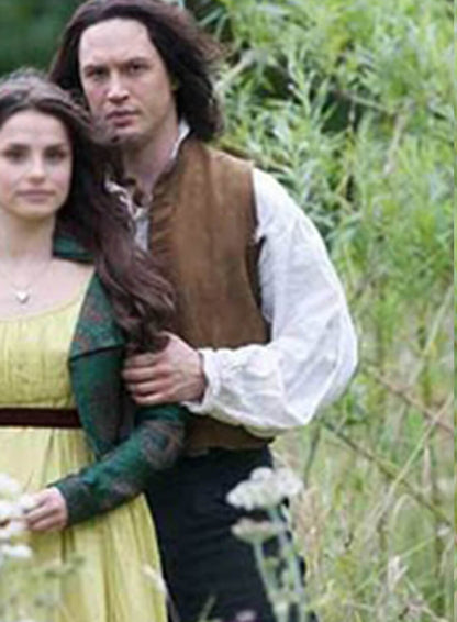 Tom Hardy Heathcliff Wuthering Heights Suede Vest