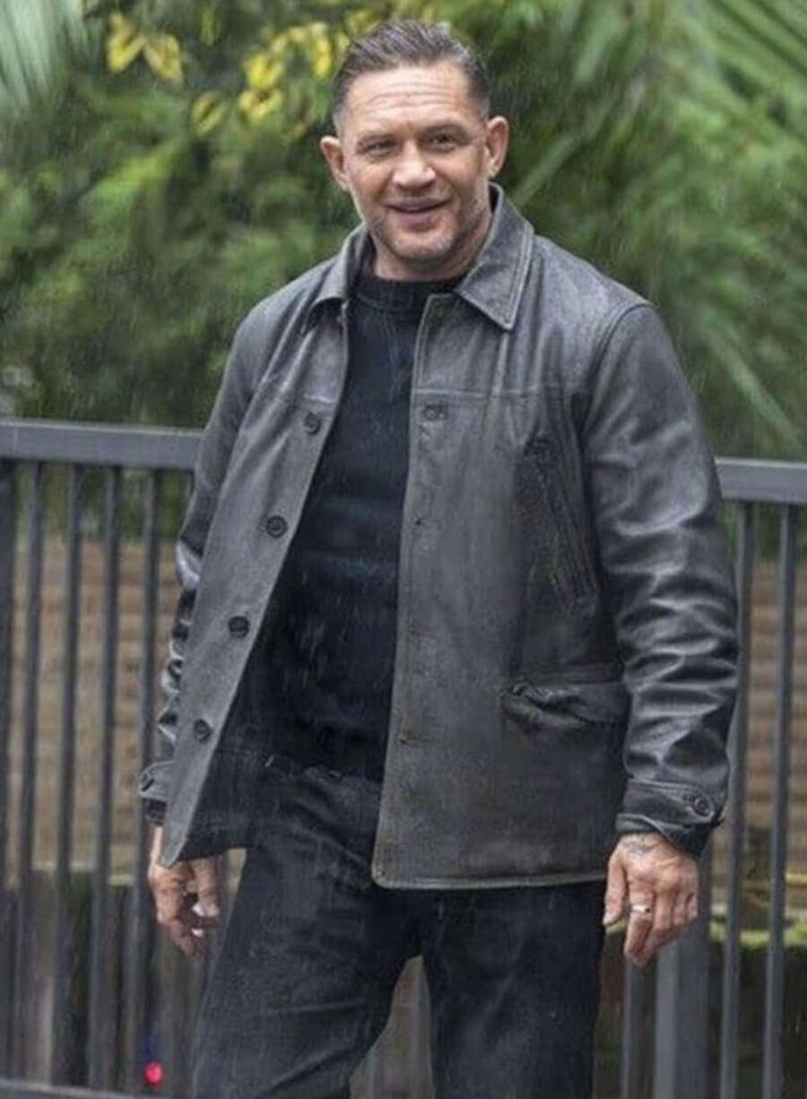 Tom Hardy Mobland S02 Black Leather Jacket