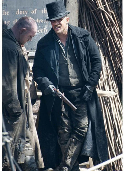 Tom Hardy Taboo Black Trench Coat