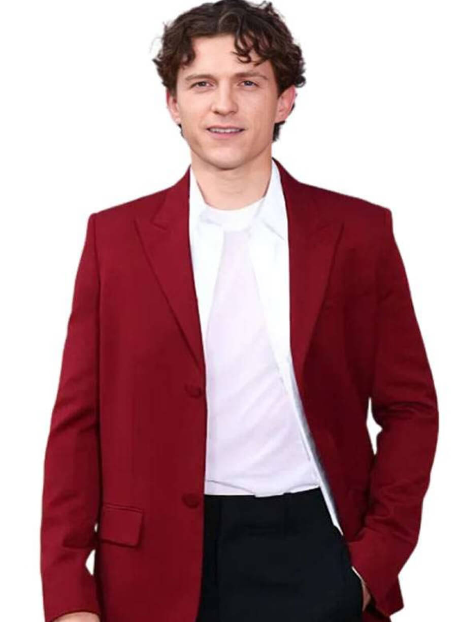 Tom Holland Spider-Man Brand New Day Press Tour 2026 Blazer