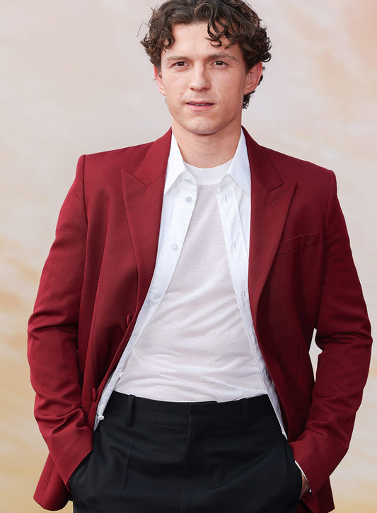 Tom Holland Spider-Man Brand New Day Press Tour 2026 Blazer