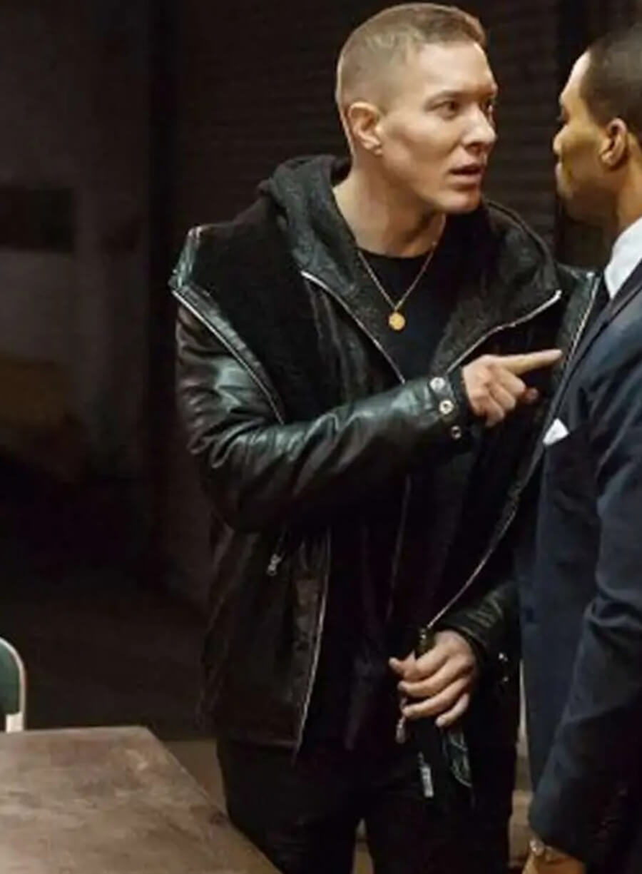Tommy Egan Power Book IV Force Black Hooded Jacket