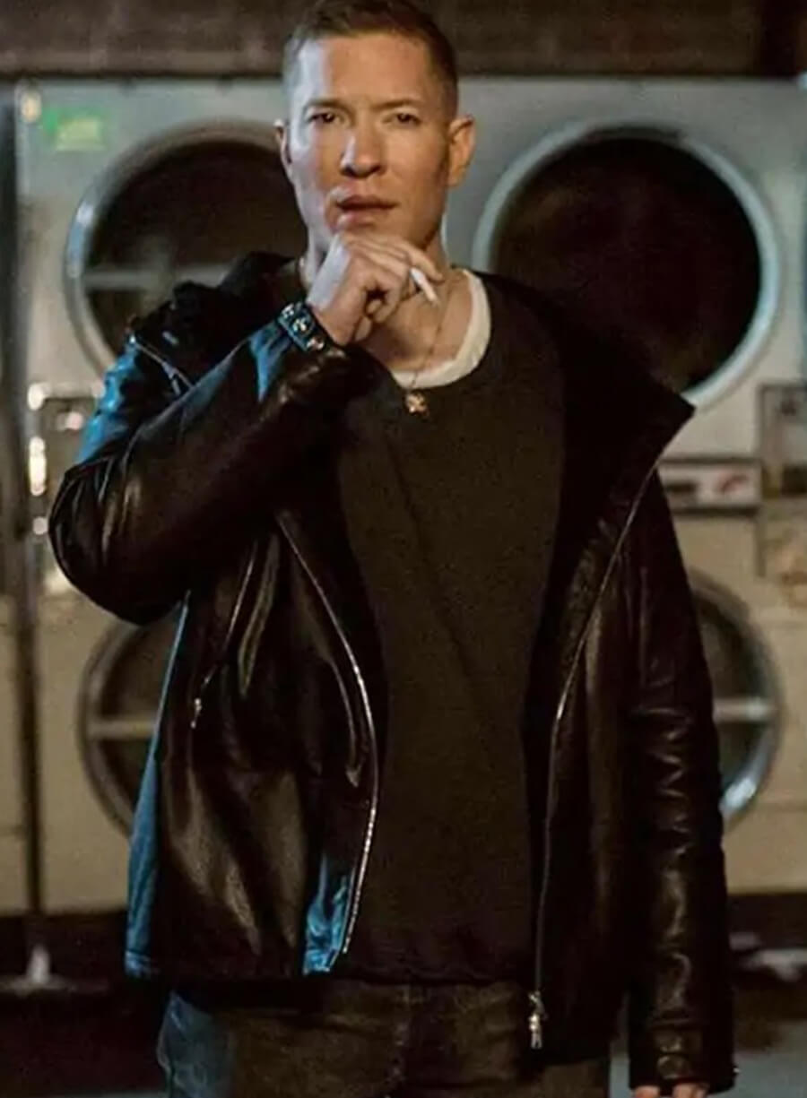 Tommy Egan Power Book IV Force Black Hooded Jacket