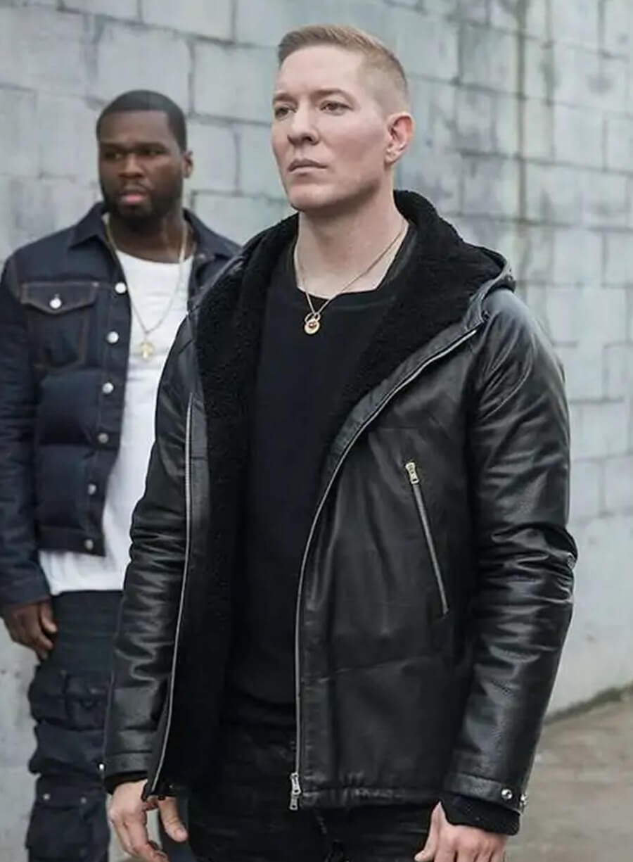 Tommy Egan Power Book IV Force Black Hooded Jacket