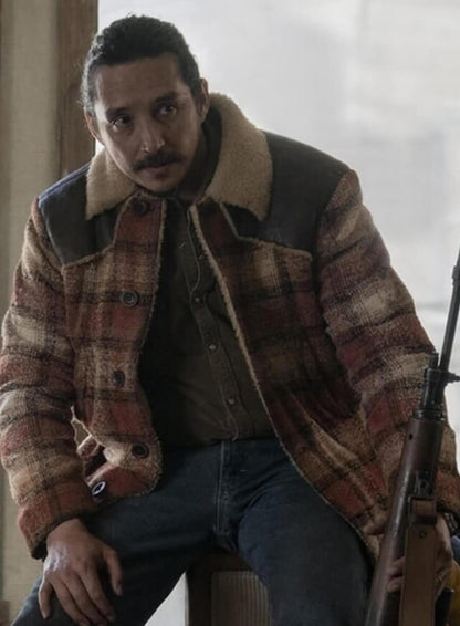 Tommy Miller The Last of Us S02 Plaid Jacket
