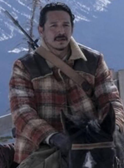 Tommy Miller The Last of Us S02 Plaid Jacket