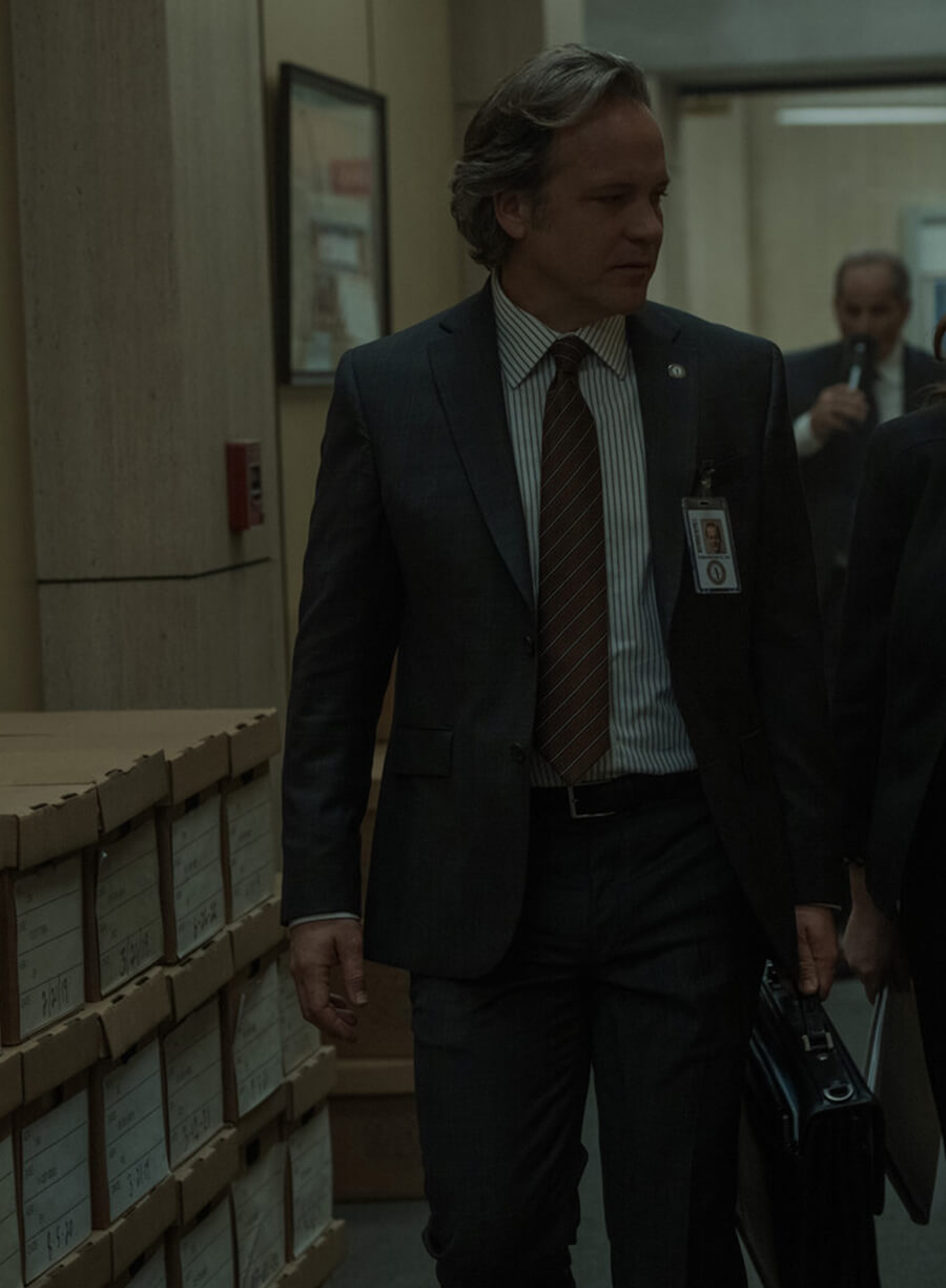 Tommy Molto Presumed Innocent Season 1 Grey Suit