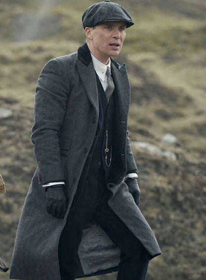 Tommy Shelby Peaky Blinders Grey Coat