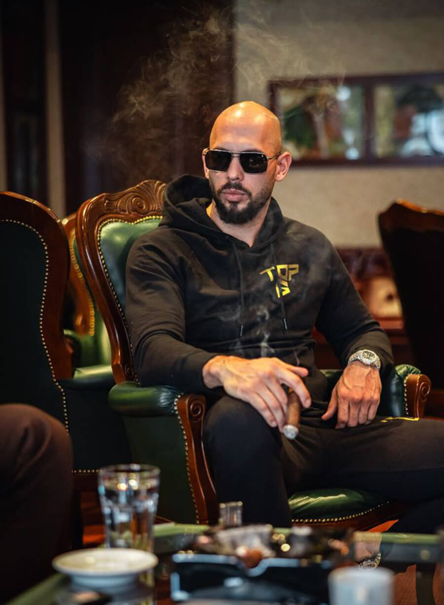 Andrew Tate Black Tracksuit