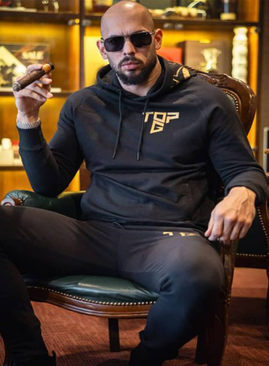 Andrew Tate Black Tracksuit