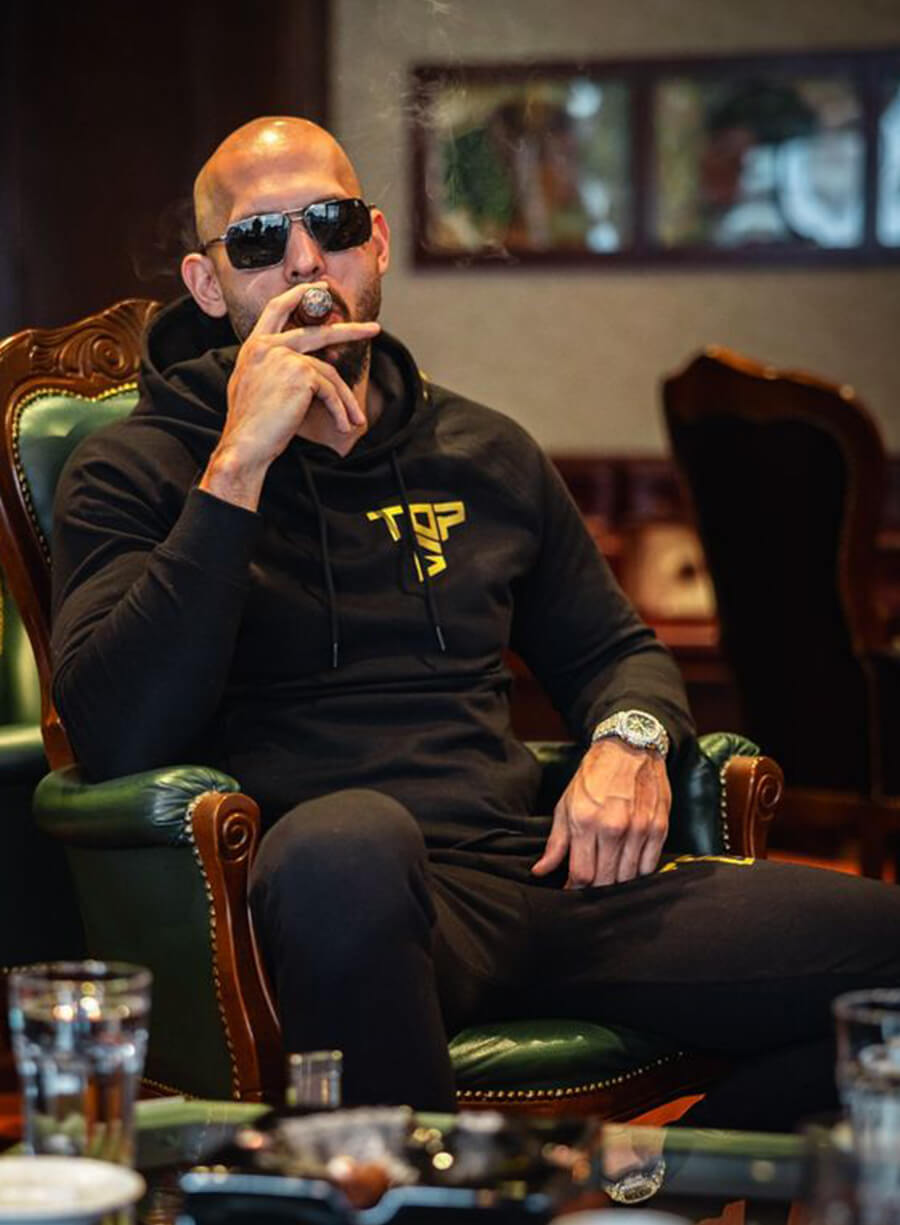 Andrew Tate Black Tracksuit