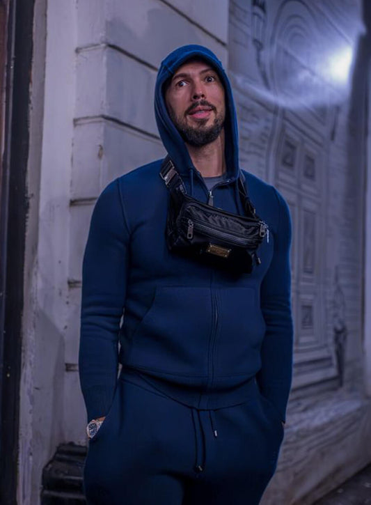 Andrew Tate Blue Tracksuit