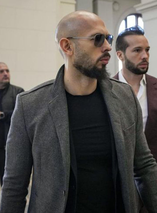 Andrew Tate Grey Blazer