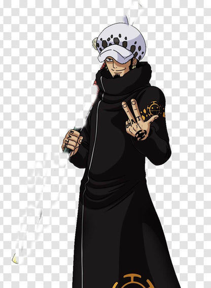 Trafalgar Law One Piece Piece Black coat 