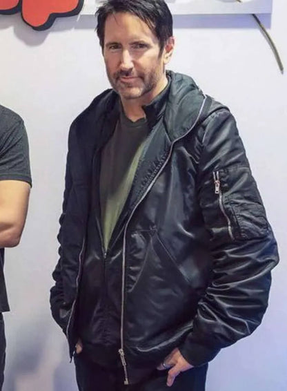 Trent Reznor Tron Ares 2025 Black Jacket