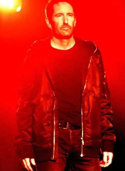 Trent Reznor Tron Ares 2025 Black Jacket