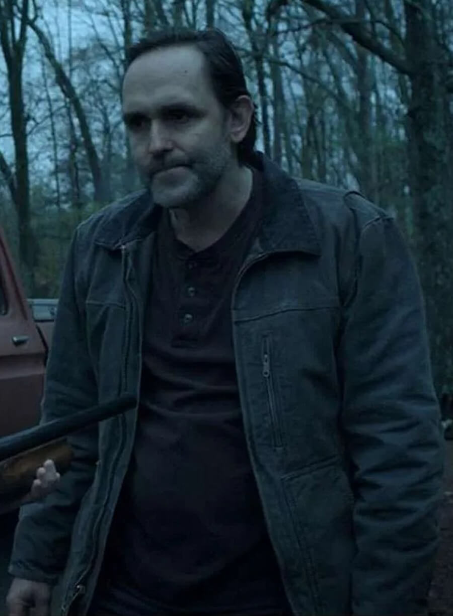 Trevor Long Ozark Tv Series Blue Jacket