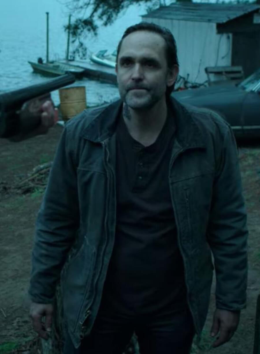 Trevor Long Ozark Tv Series Blue Jacket