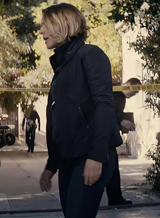 True Detective S02 Ani Bezzerides Black Quilted Jacket