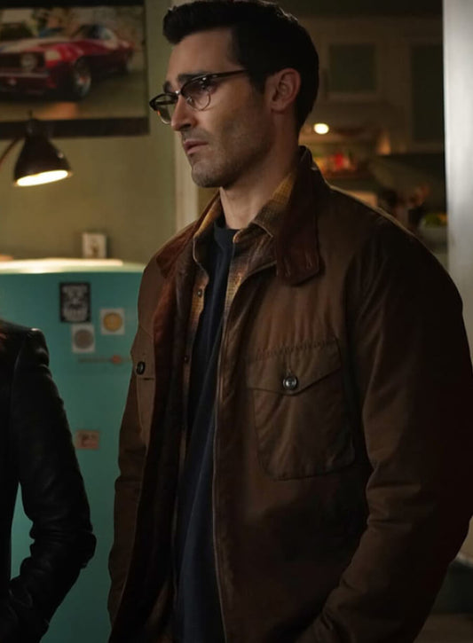 Tyler Hoechlin Superman & Lois Brown Jacket
