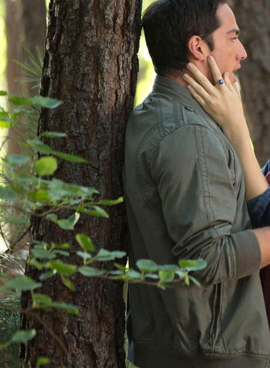 Tyler Lockwood The Vampire Diaries Green Jacket