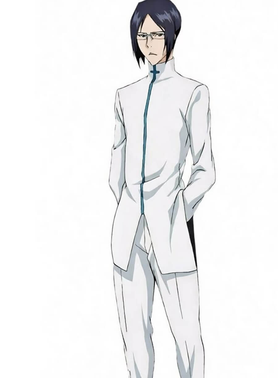 Uryu Ishida Bleach White Uniform Jacket