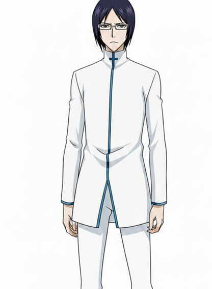 Uryu Ishida Bleach White Uniform Jacket