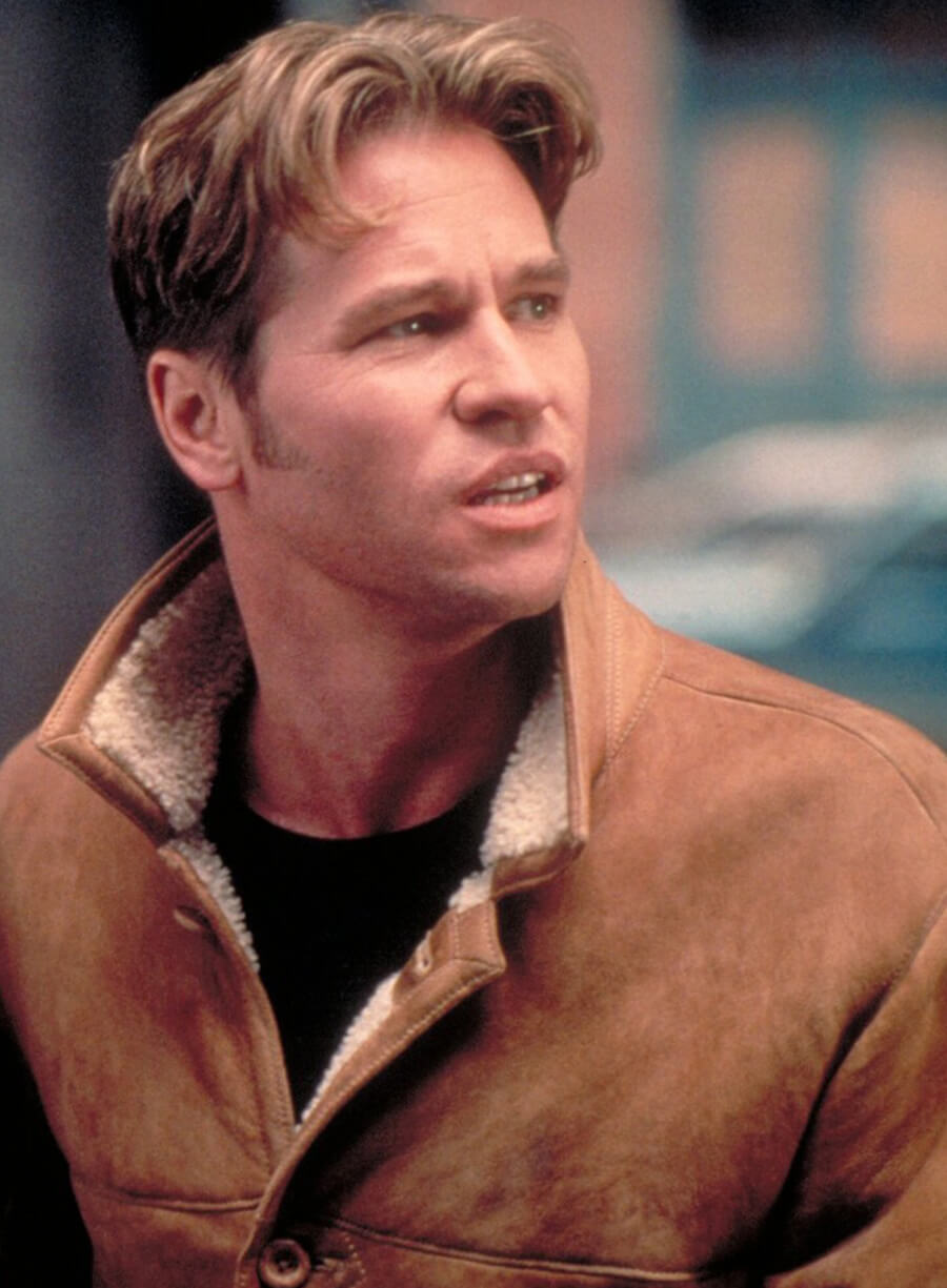 Val Kilmer At First Sight Brown Suede Jacket