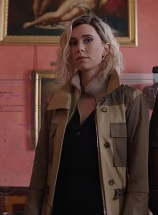 Vanessa Kirby Hobbs and Shaw Brown Coat